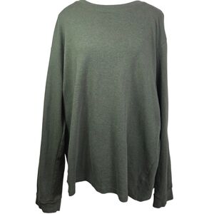 RW&CO. Olive Long Sleeve Tee for Men Size XXL